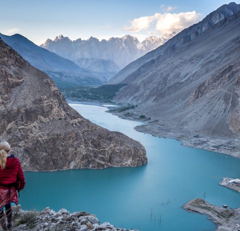 hunza lake attabad pakistan